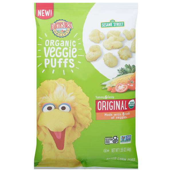 Earth's Best Veggie Puffs, Original hero