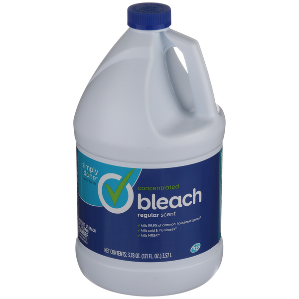 Cleaning Products Simply Done Concentrated Bleach, Regular hero