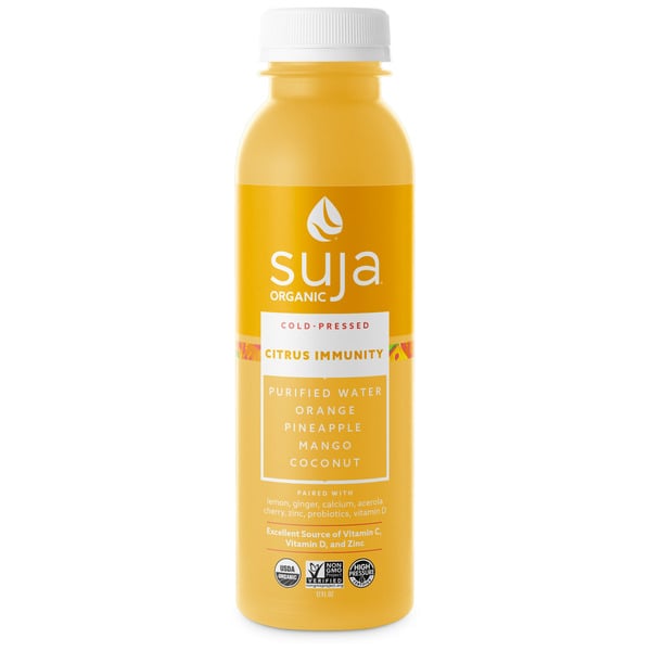 Suja Organic Citrus Immunity Cold-Pressed Juice 1 hero