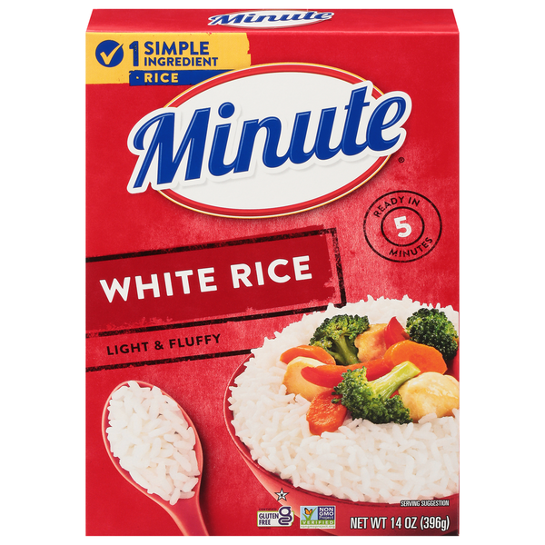 Grains, Rice & Dried Goods Minute Rice White Rice, Light & Fluffy hero