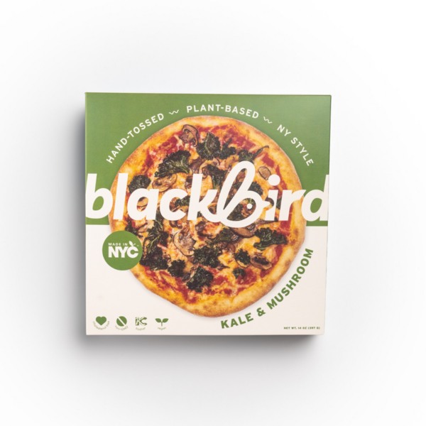 Frozen Pizza Blackbird Foods Plant-Based Kale & Mushroom Pizza hero