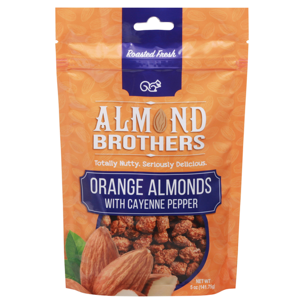 Almond Brothers Almonds, Orange hero