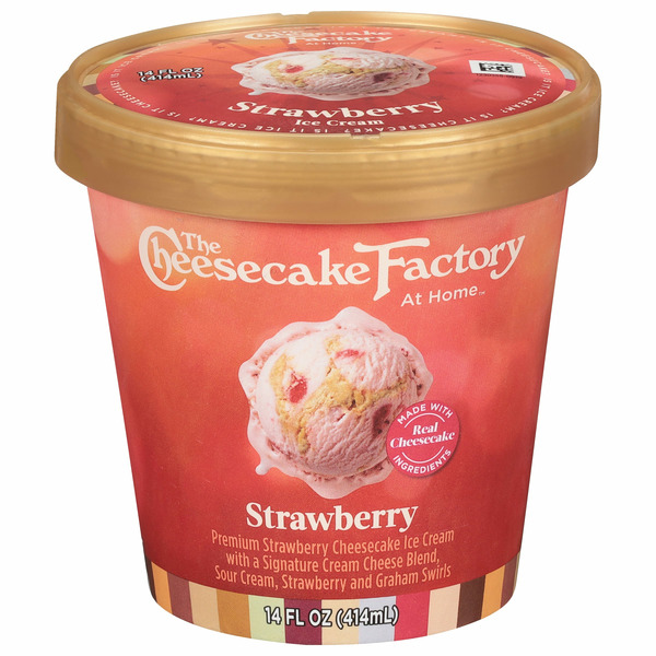 Ice Cream & Ice The Cheesecake Factory At Home Strawberry hero