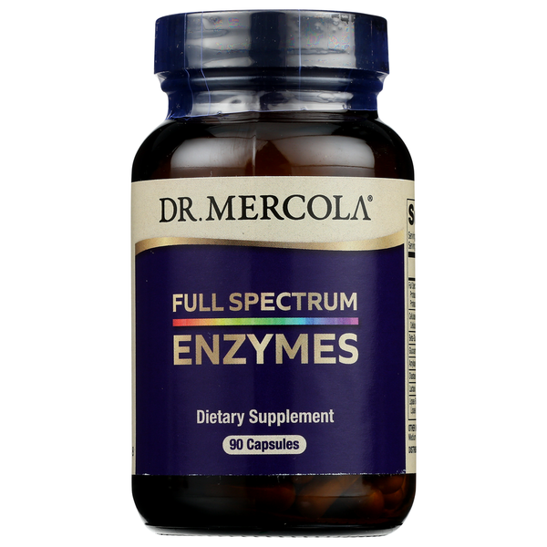 Vitamins & Minerals Dr. Mercola Enzyme: Full Spectrum hero