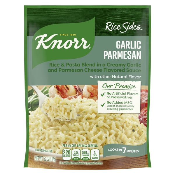 Instant Foods Knorr Rice Sides Garlic Parmesan hero