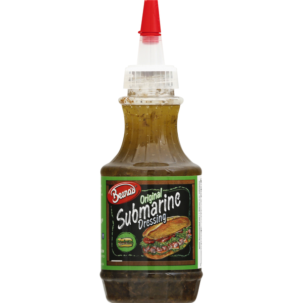 Condiments Beanos Dressing, Submarine, Original hero