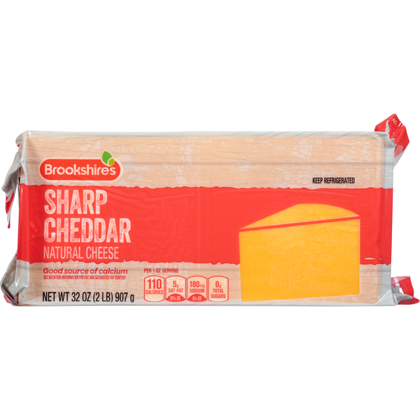 Specialty Cheeses Brookshire's Cheese, Sharp Cheddar hero