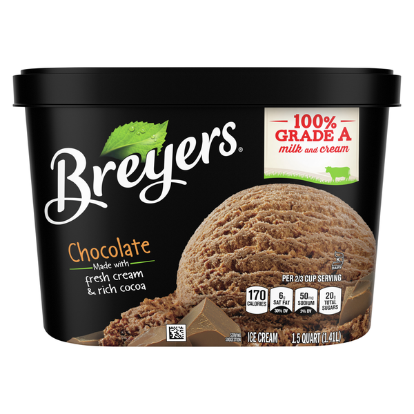 Ice Cream & Ice Breyers Ice Cream Chocolate Ice Cream hero