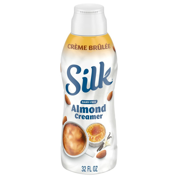 Silk Creme Brulee Almond Creamer, Dairy Free, Gluten Free, Soy Free hero