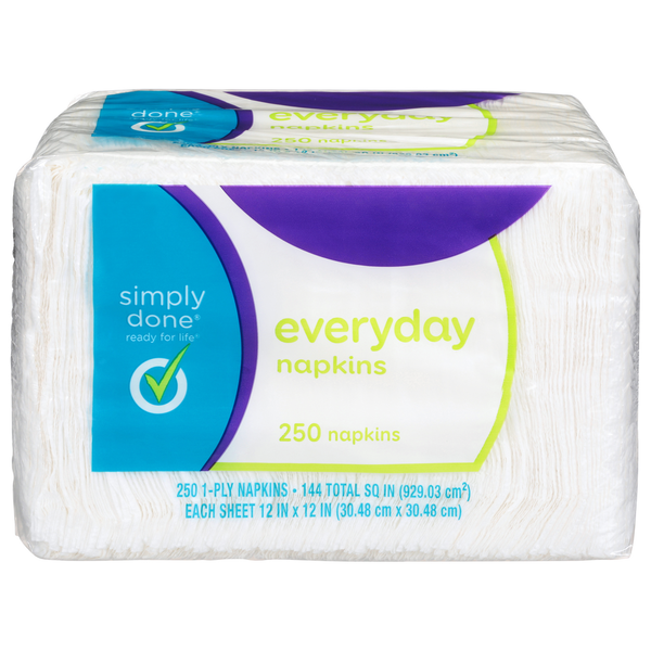 Paper Goods Simply Done Everyday Napkins hero