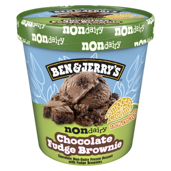 Frozen Dessert Ben & Jerry's Non-Dairy Chocolate Fudge Brownie Frozen Dessert hero