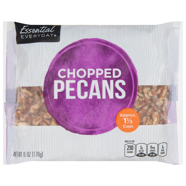 Nuts, Seeds & Dried Fruit Essential Everyday Pecans, Chopped hero