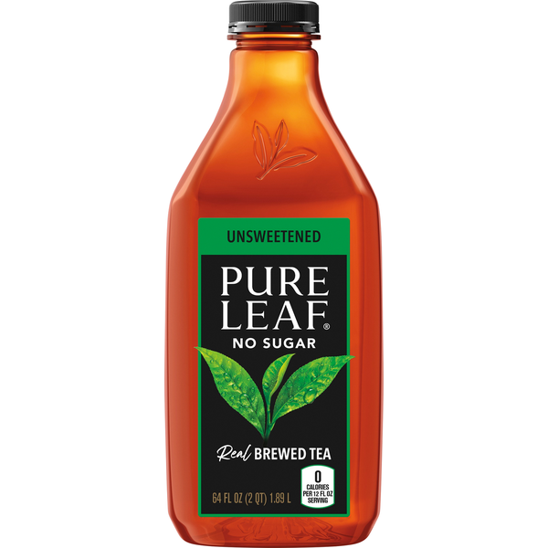 Tea Pure Leaf Brewed Tea, Unsweetened hero