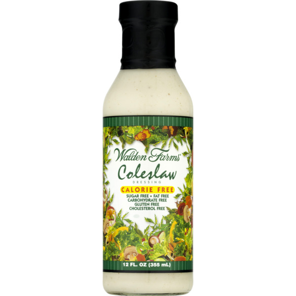 Salad Dressing & Toppings Walden Farms Calorie Free Dressing Coleslaw hero