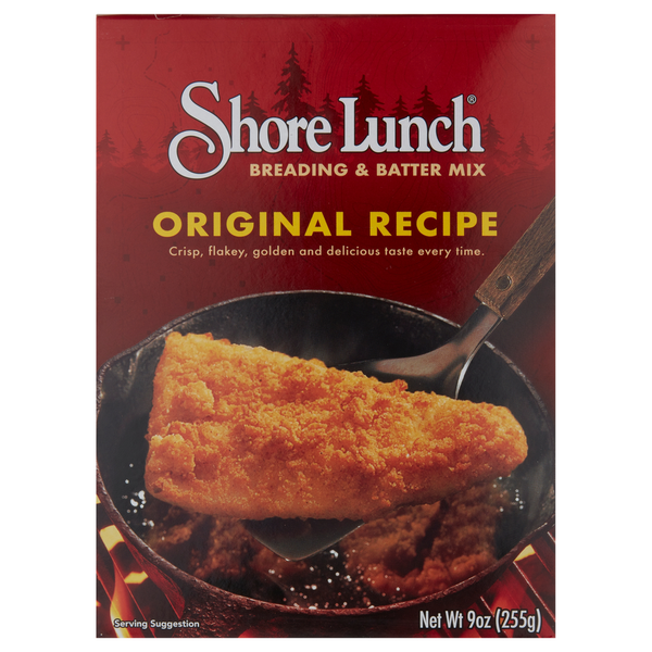 Marinades & Meat Preparation Shore Lunch Breading & Batter Mix, Original Recipe hero