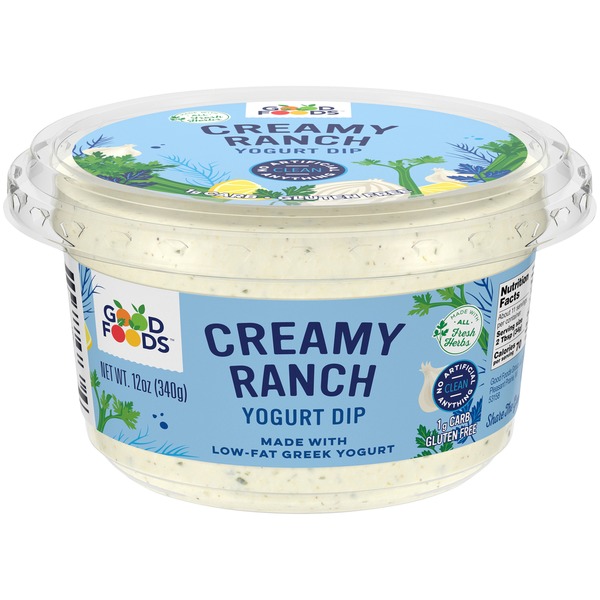 Refrigerated Good Foods Creamy Ranch Yogurt Dip hero