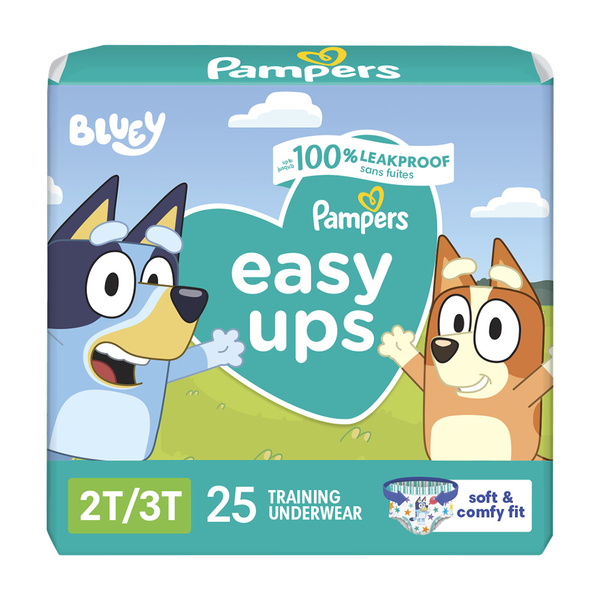 Diapers & Wipes Pampers Easy Ups Training Underwear Boys Size 4 2T-3T hero