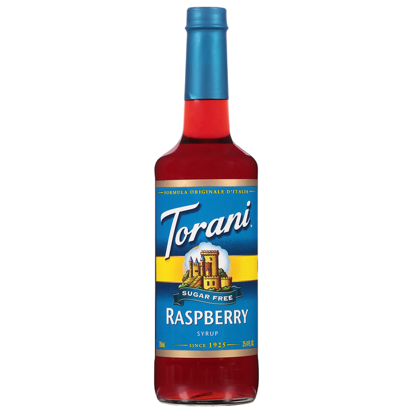 Honeys, Syrups & Nectars Torani Syrup, Sugar Free, Raspberry hero