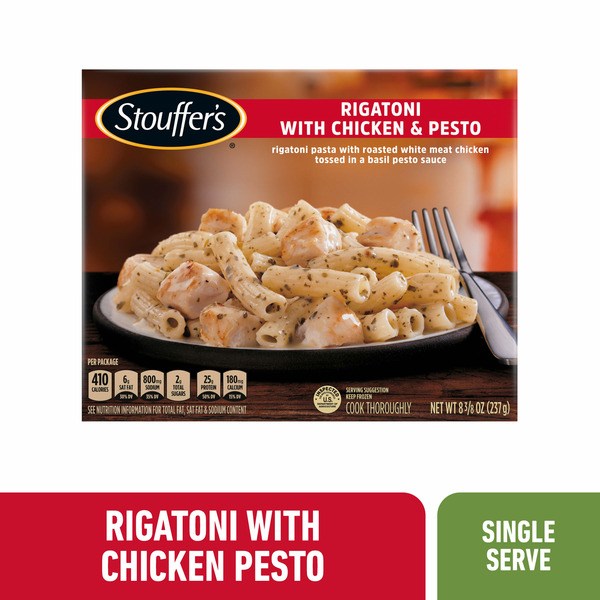 Frozen Meals Stouffer's Rigatoni with Chicken & Pesto hero