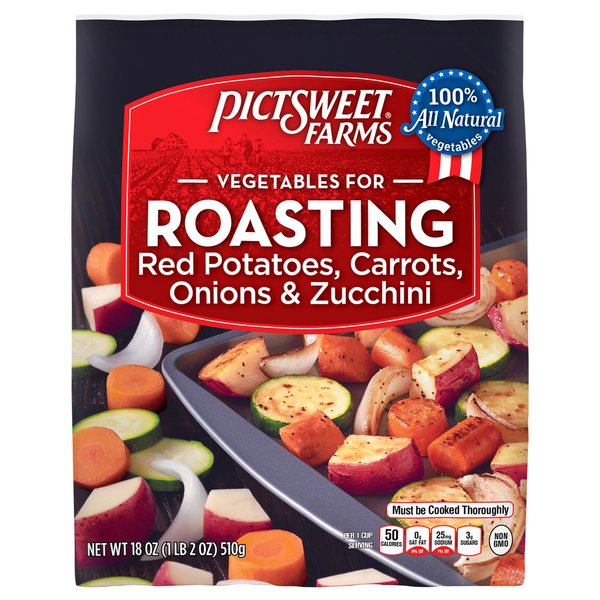 Frozen Vegan & Vegetarian Pictsweet Farms Red Potatoes, Carrots, Onions & Zucchini hero