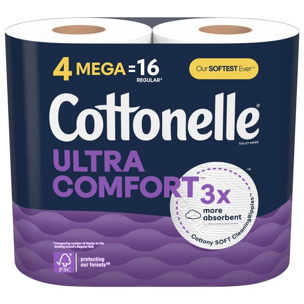 Cottonelle Ultra Comfort Soft Toilet Paper hero