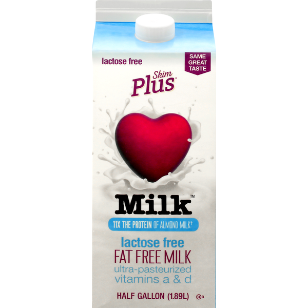 Milk Skim Plus Milk, Fat Free, Lactose Free hero