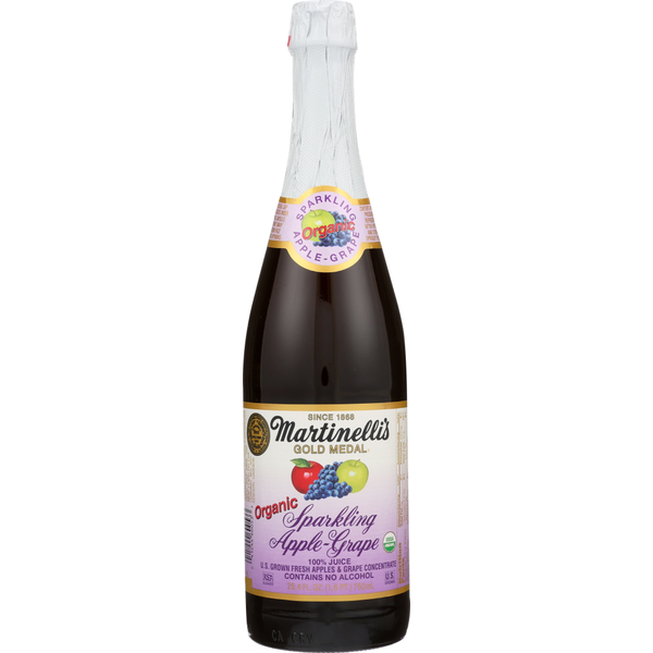 Juice & Nectars Martinelli's Gold Medal Organic Apple Grape Juice hero