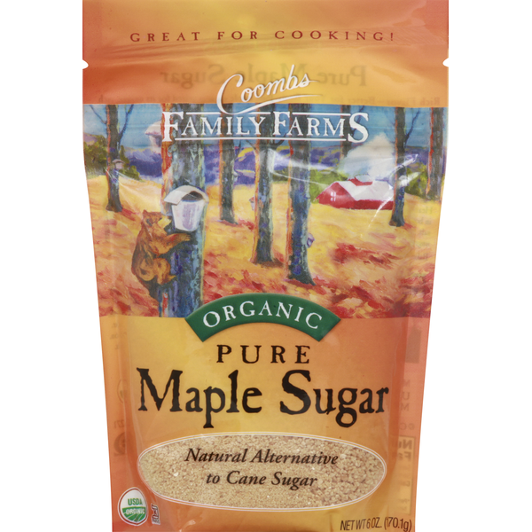 Baking Ingredients Coombs Family Farms Maple Sugar, Organic, Pure hero