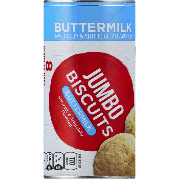 Doughs, Gelatins & Bake Mixes Essential Everyday Biscuits, Buttermilk, Jumbo hero