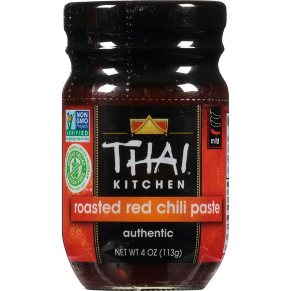 Condiments Thai Kitchen Gluten Free Roasted Red Chili Paste hero