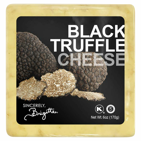 Specialty Cheeses Sincerely, Brigitte Black Truffle Cheese hero