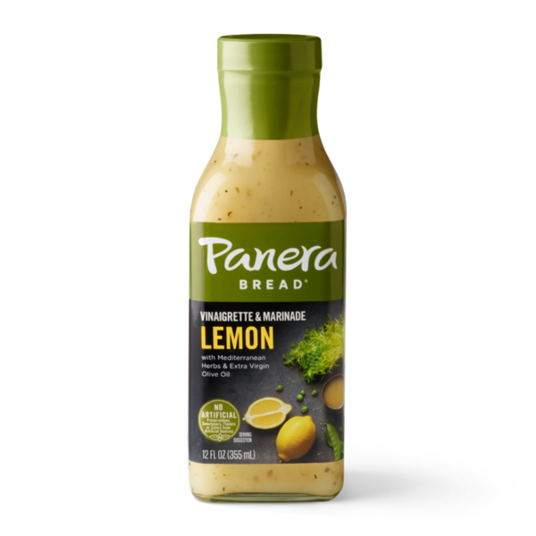 Salad Dressing & Toppings Panera Bread Vinaigrette & Marinade, Lemon hero