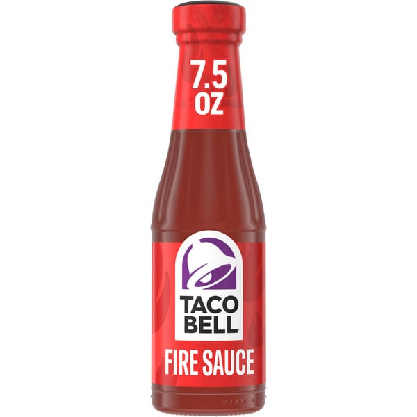 Condiments Taco Bell Fire Sauce hero