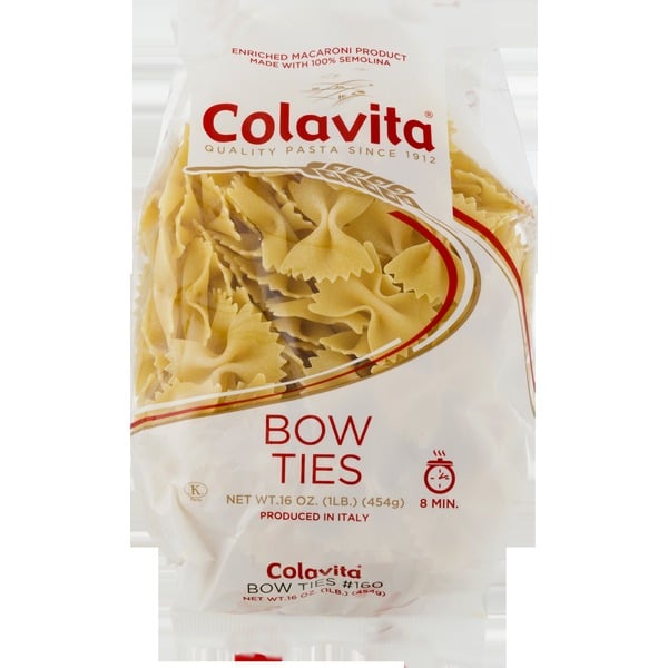 Dry Pasta Colavita Farfalle (Bow Ties) Pasta hero