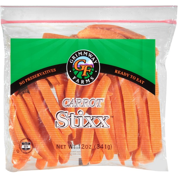 Packaged Vegetables & Fruits Grimmway Farms Carrot Stixx hero