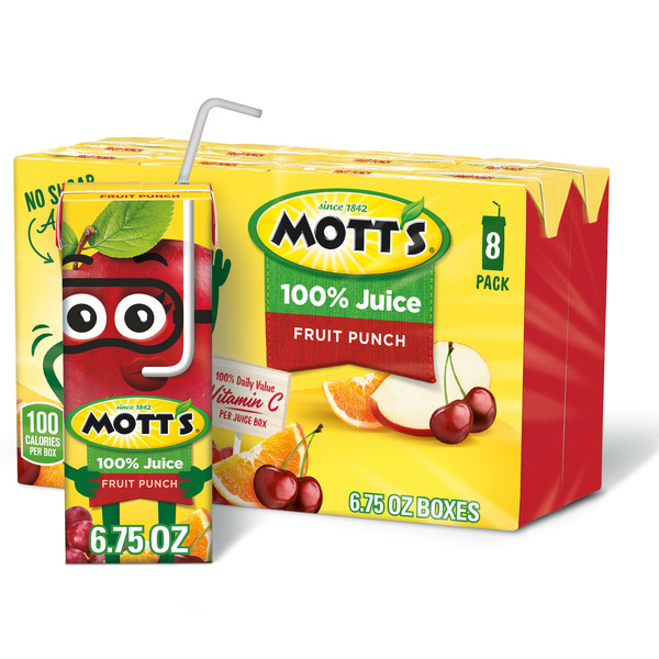 Juice & Nectars Mott's 100% Fruit Punch Juice hero