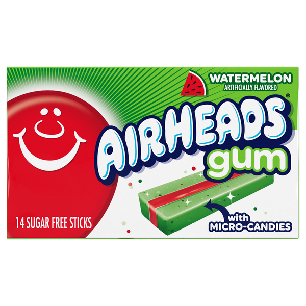 Mint & Gum AirHeads Gum, Watermelon, Sugarfree hero