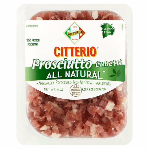 Lunch Meat Citterio Prosciutto, Cubetti hero