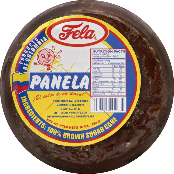 Sugar & Sweeteners Fela Panela Brown Sugar Cane hero