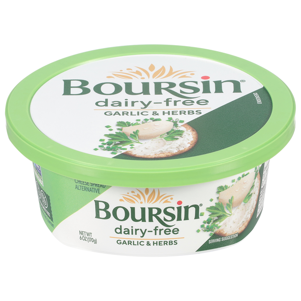 Artisan Boursin Cheese Spread Alternative, Dairy-Free, Garlic & Herbs hero