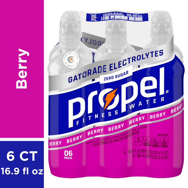 Water, Seltzer & Sparkling Water Propel Thirst Quencher , Berry hero