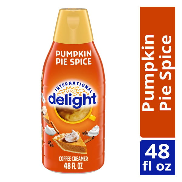 Cream International Delight Pumpkin Pie Spice Coffee Creamer hero