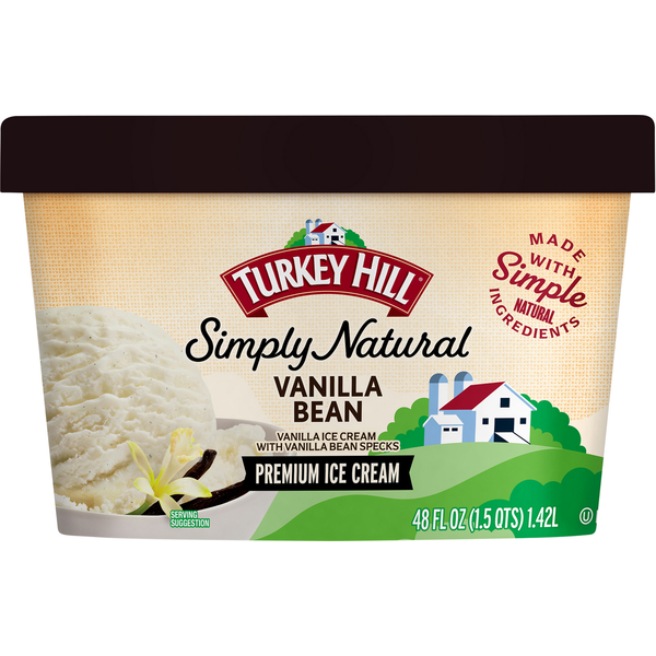 Ice Cream & Ice Turkey Hill All Natural Vanilla Bean Ice Cream hero