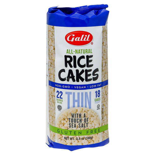 Crackers Galil Rice Cakes 18 Count 3.5 Oz hero