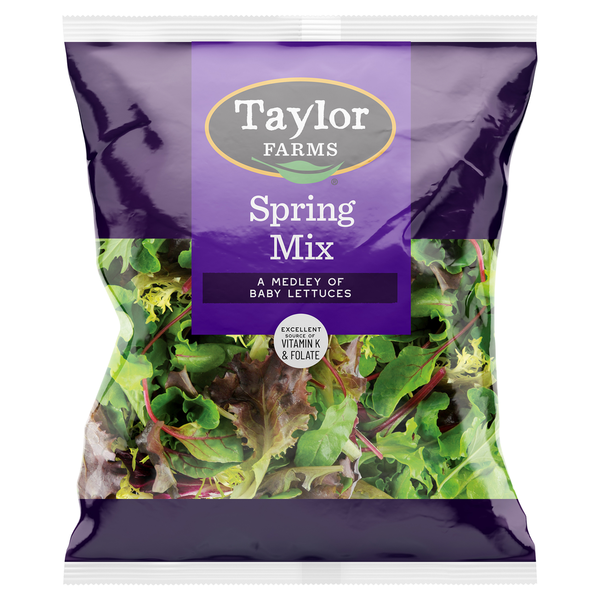 Packaged Vegetables & Fruits Taylor Farms Spring Mix hero