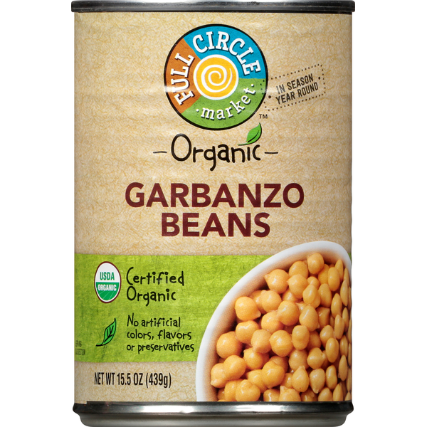 Canned Meals & Beans Full Circle Garbanzo Beans hero