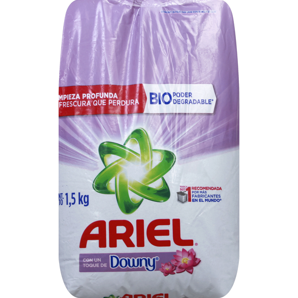 Laundry Ariel Detergent, with Downy hero