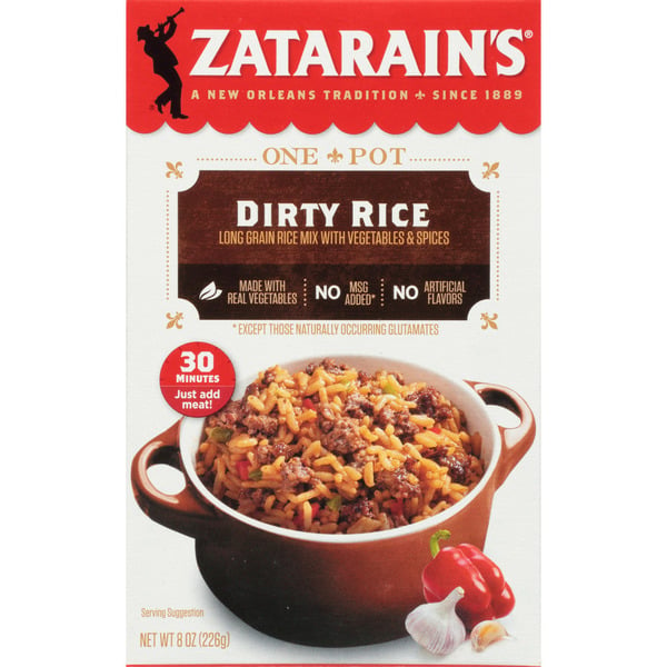 Grains, Rice & Dried Goods Zatarain's Dirty Rice Dinner Mix hero