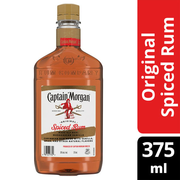 Rum Captain Morgan Original Spiced Rum (Made with Real Madagascar Vanilla) hero