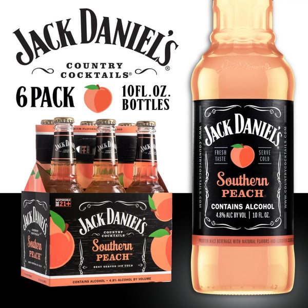 Beers & Coolers Jack Daniel's Country Cocktails Southern Peach hero